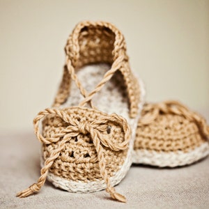 Crochet PATTERN - Summer Sandals (English only)