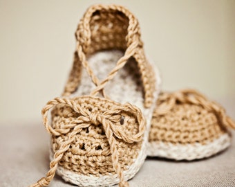 Crochet PATTERN - Summer Sandals (English only)