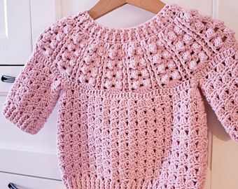 Crochet frill knit tops andmary pink 新品♡ andmary Crochet frill knit tops Pink - メルカリ