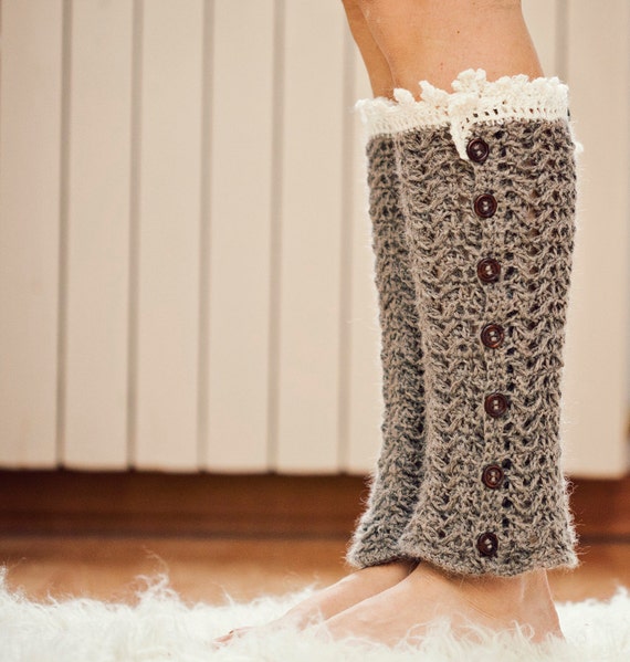 Crochet PATTERN Luxury Leg Warmers english Only -  Canada