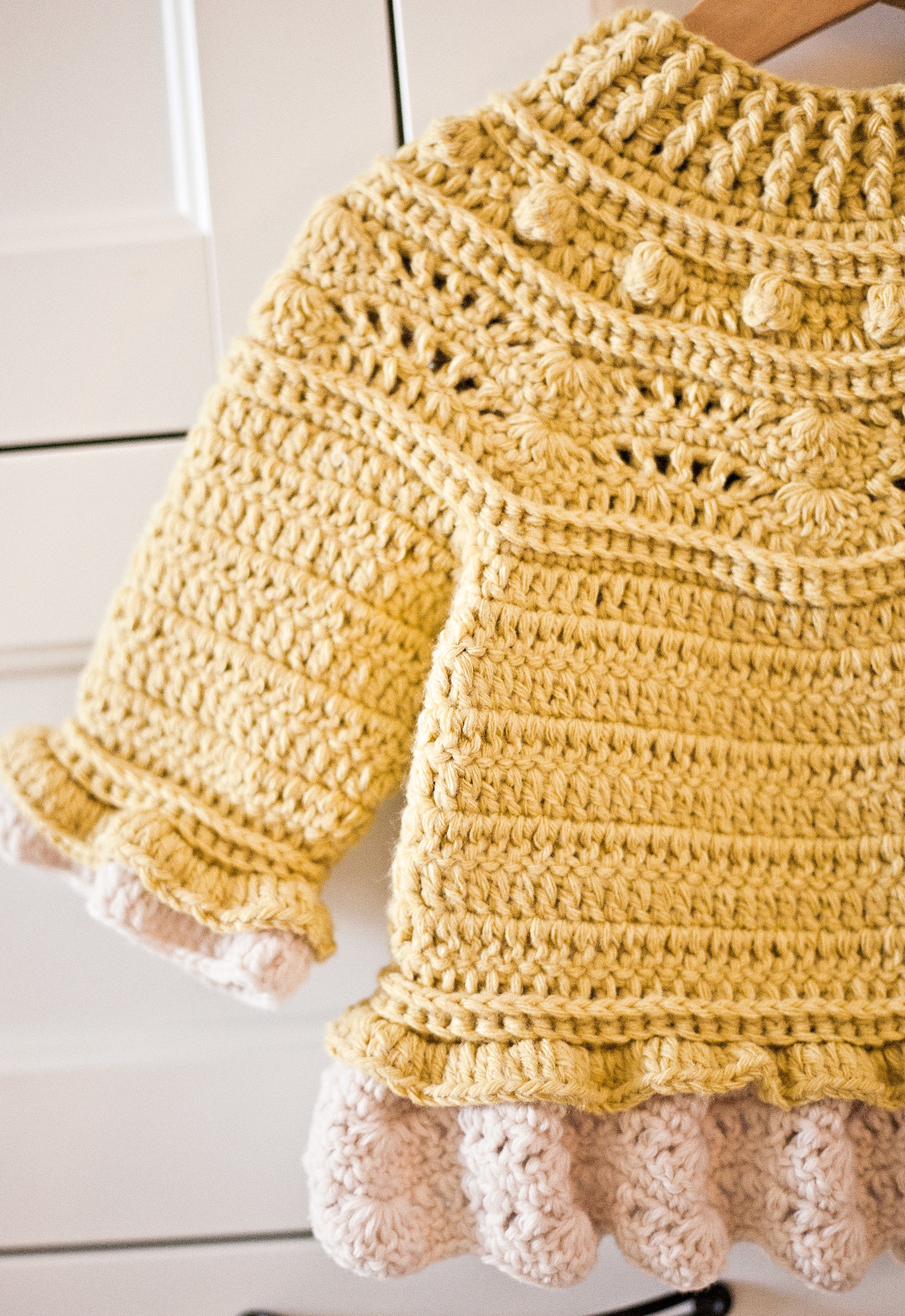 Crochet PATTERN - Ranunculus Sweater (child Sizes 0-6m up to 9-10 Years ...