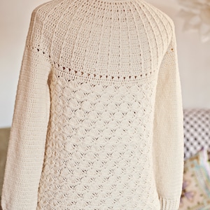 Crochet PATTERN Mia Cardigan English only image 7