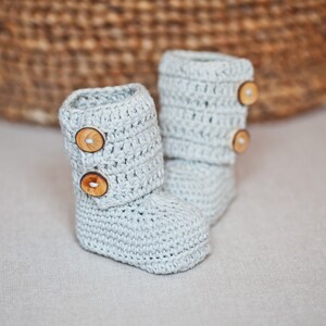 Crochet PATTERN Baby Ankle Boots English only image 2