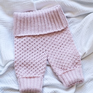 Crochet PATTERN Knit-look Trousers english Only - Etsy