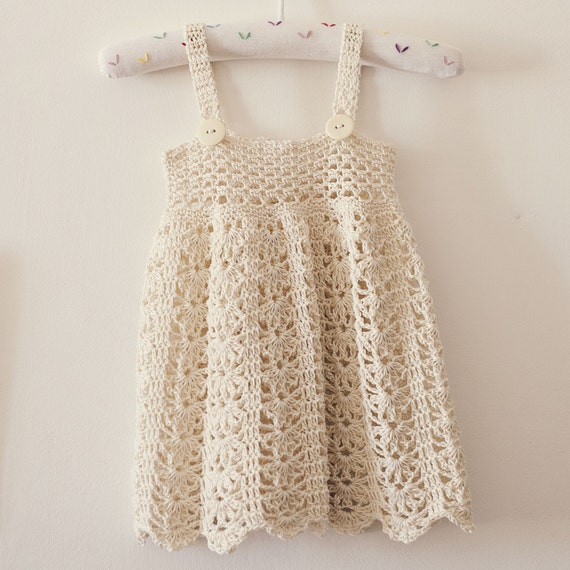 Crochet Dress PATTERN Sarafan Dress sizes up to 5 Years - Etsy