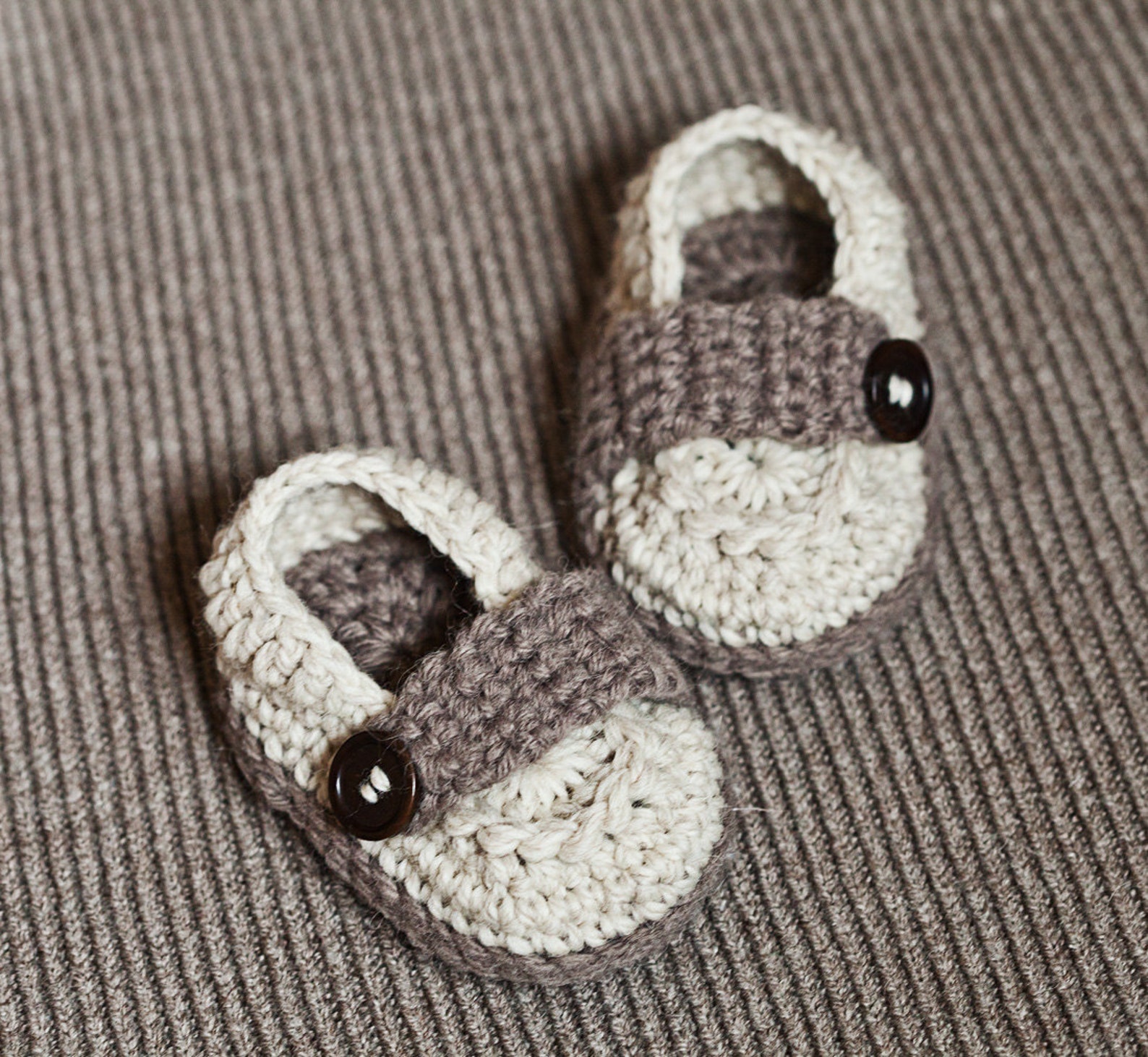 Crochet PATTERN Baby Loafers english Only Etsy