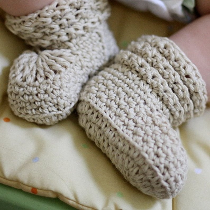 Crochet PATTERN Nina's Baby Boots English only image 3