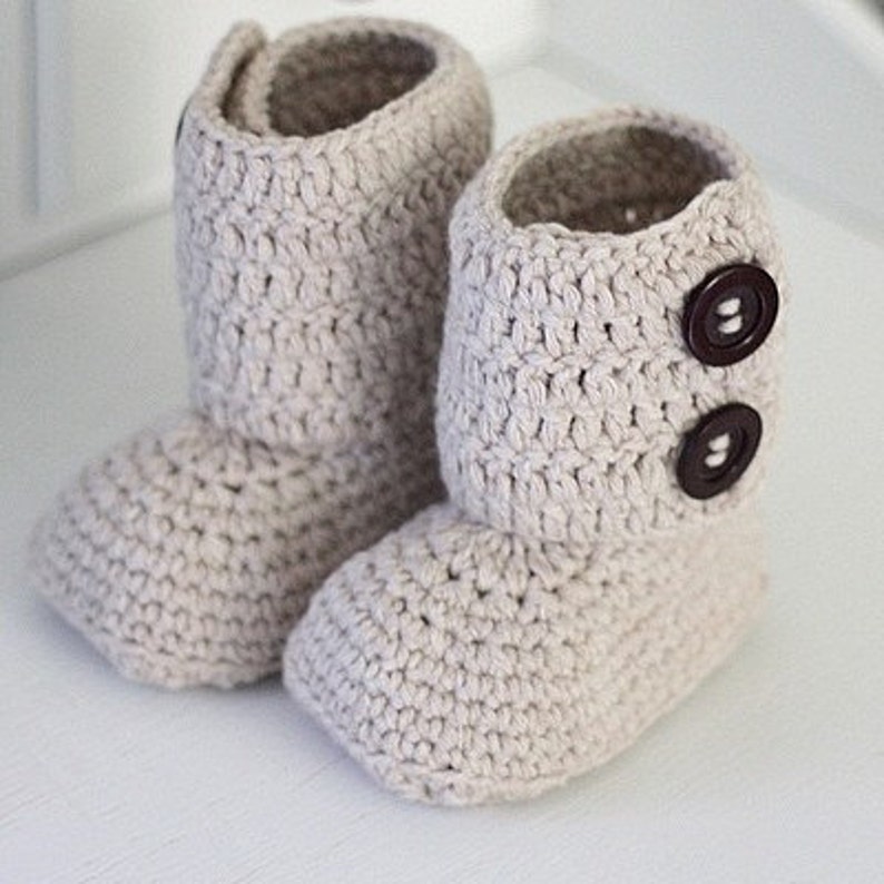Crochet PATTERN Toddler Ankle Boots English only image 5