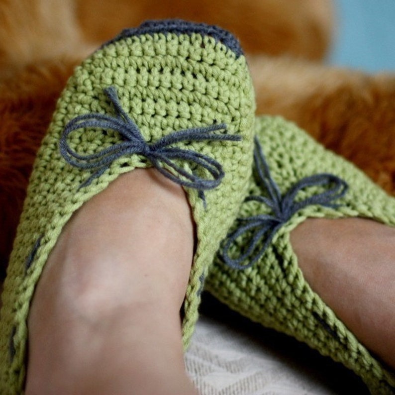 Crochet PATTERN Ladies Ballet Flats english Only Etsy