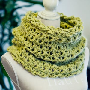 Crochet PATTERN - Olive Cowl (English only)