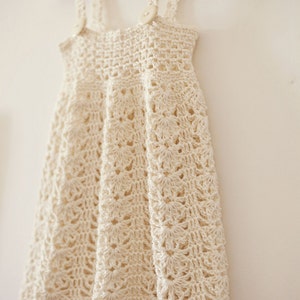 Crochet dress PATTERN Sarafan Dress sizes up to 5 years English only image 2