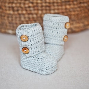 Crochet PATTERN Baby Ankle Boots English only image 2