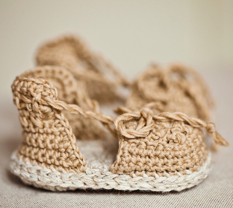 Crochet PATTERN Summer Sandals English only image 2