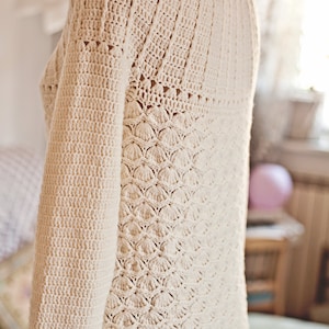 Crochet PATTERN Mia Cardigan English only image 5