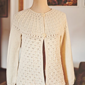 Crochet PATTERN Mia Cardigan English only image 4