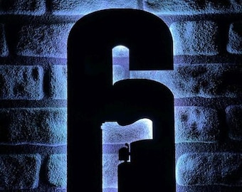 Tom Clancy's Rainbow Six: Siege Led Sign, Rainbow Six Siege Led Light, Wood Wall Decor, Man Cave , Gaming Room Decor, Christmas Gift