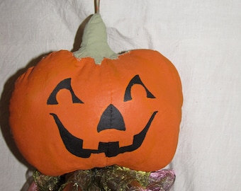 Hanging Pumpkin Head Halloween Ornament