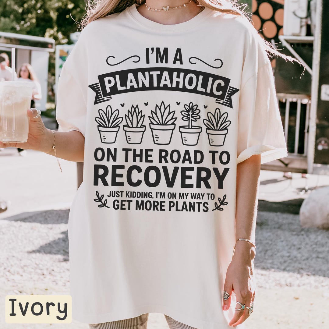 Plantholic Plant Lover Shirt, Gardening Shirt Gardener T-Shirt #GDRN Plantholic Plant Lover Shirt, Gardening Shirt Gardener T-Shirt #GDRN
