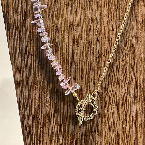 Amethyst Chip Necklace