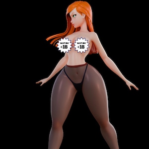 NSFW/SFW 3D Model STL File: Adult Art (+18 Mature) (Digital Download