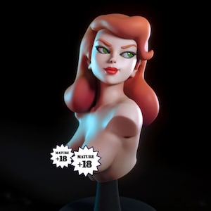 High Quality nsfw/sfw bust 3d printer model, stl file ,3d printing - 3D Digital 3D Printers  (+18 Mature)