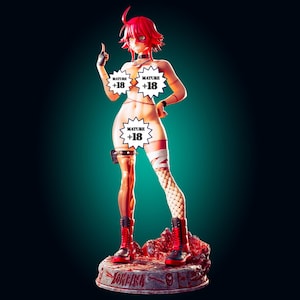 NSFW/SFW Bust 3D Printer Model: Digital STL File (+18 Mature Content