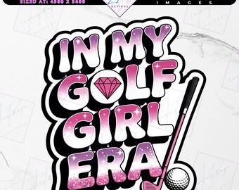 Cita de golf de moda, PNG, archivo de corte Cricut (descarga digital)