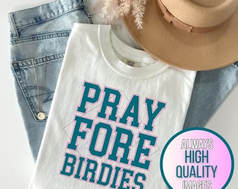 Ora por los birdies en golf PNG, diseño divertido para camisetas, imagen prediseñada (descarga digital)