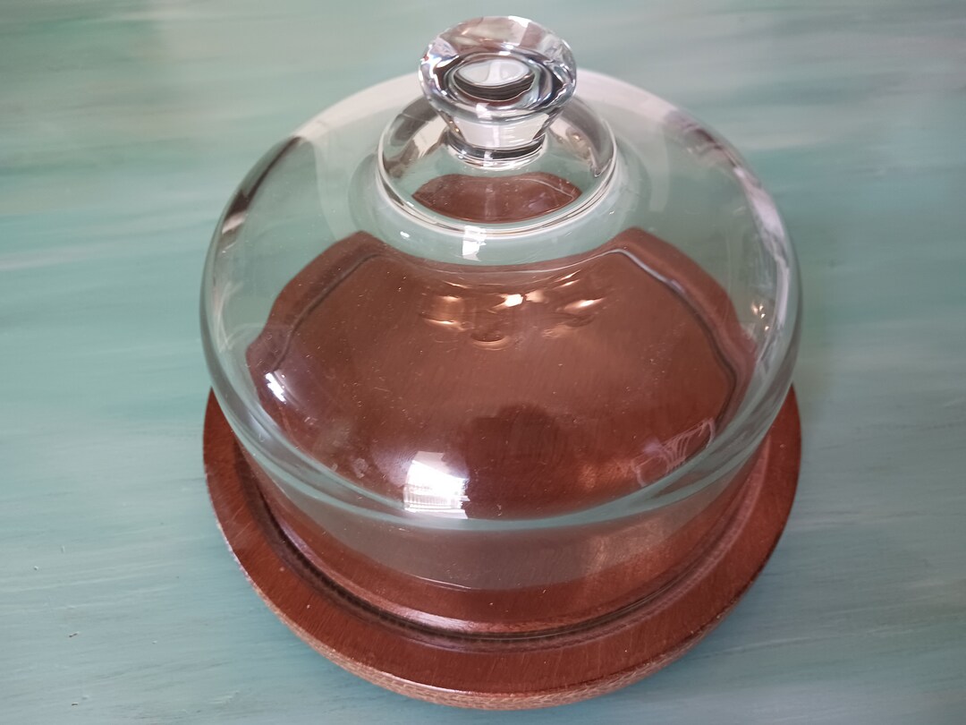 Vint TEAK DOMBED CHEESEBOARD Godwood Covered Cheese Board,1970's Teak ...
