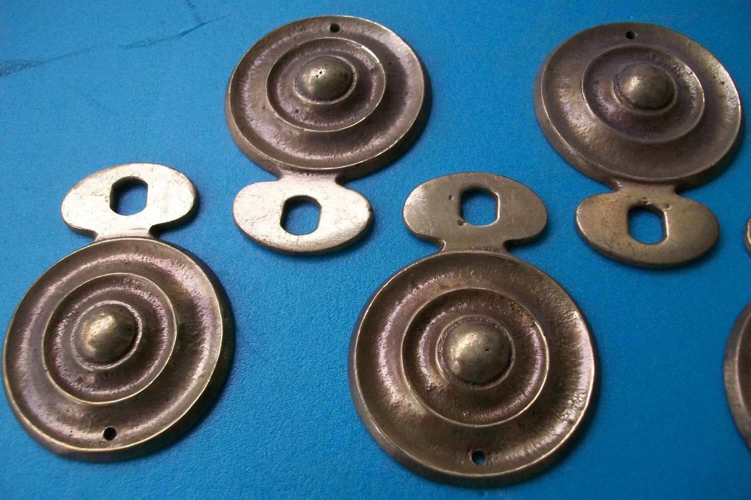 1 CAST BRASS Bulllseye Bed Bolt Cover...say THAT 3 Etsy