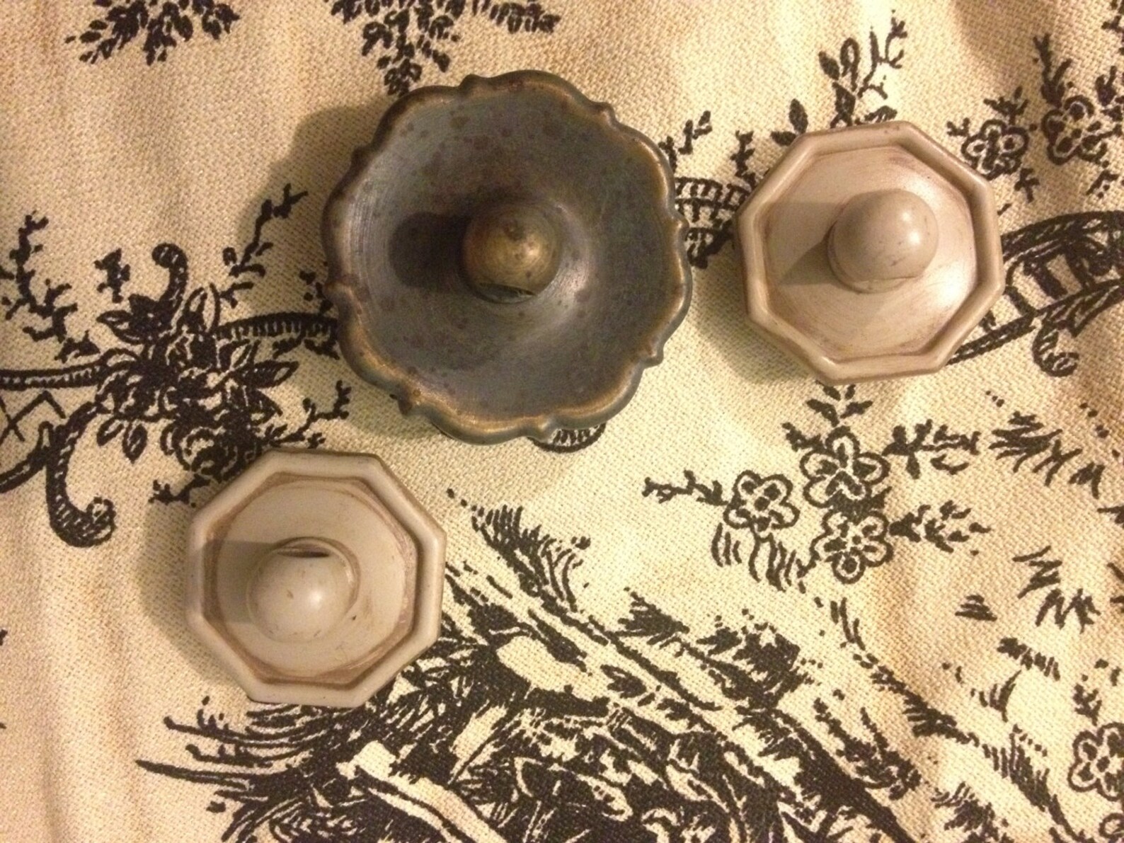 Antique HARDWARE Set of 3 Vintage Hardware Etsy