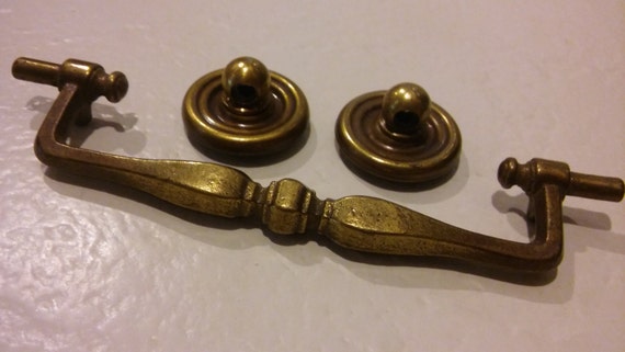 One Original Vintage brass pull five available