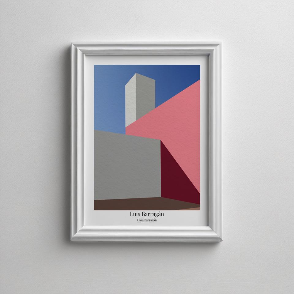 Luis Barragan Poster - Etsy