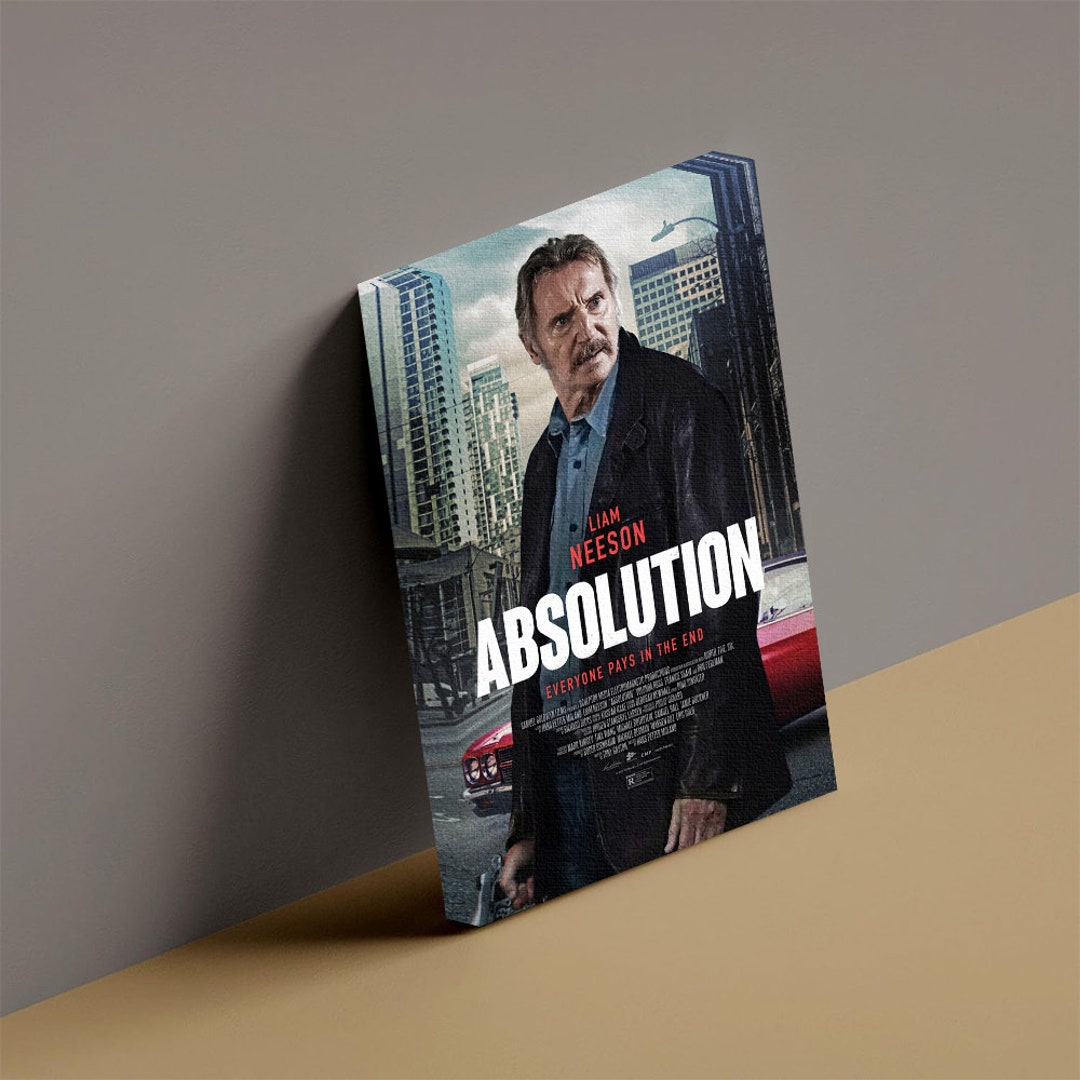 Absolution 2024 Movie Poster, Art Print, Living Room Canvas Wall Art ...