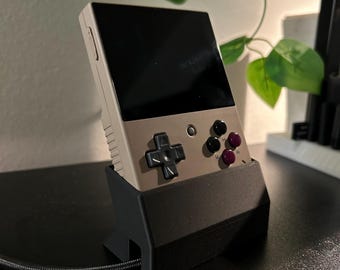 Base de carga Miyoo Mini Plus: Soporte de carga minimalista