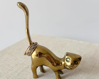 【ヴィンテージ】1950s 猫のリングスタンド トレイ付き ミッドセンチュリー 現在、この商品の在庫はありません - Etsy