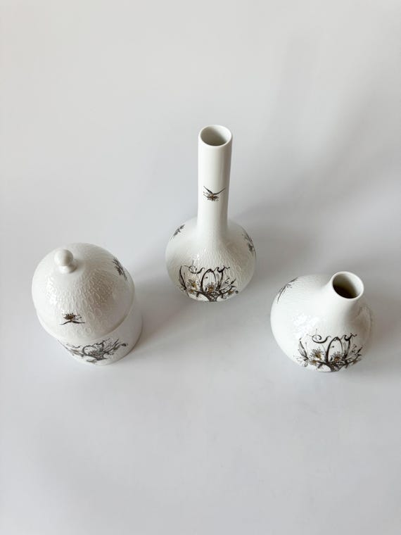 Björn Wiinblad Rosenthal Studio Line, Vasen Porzellan, Dose