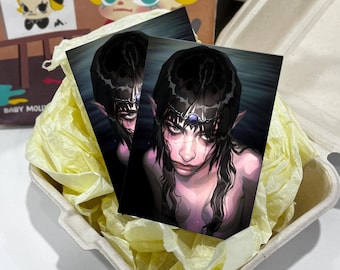 Card Sleeves | Shadowheart  Baldur's Gate 3 | Top Quality | vampire/skull| Christmas Card Sleeves