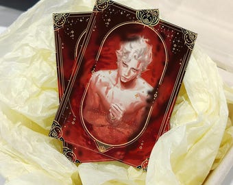 Card Sleeves | Astarion  Baldur's Gate 3 | MTG Accessories | Top Quality | vampire art | Christmas Card Sleeves