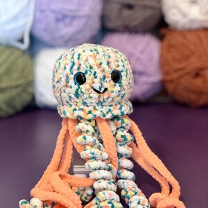 Jellyfish Plush | Stuffed Animal | Plush Amigurumi | Handmade Children's Gift image 5