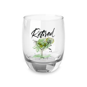 Copo de uísque para aposentadoria, copos personalizados para amigos aposentados, presente criativo para festa de aposentadoria, utensílios de bar exclusivos, diversão [...]