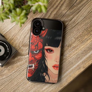 Anime inspired Impact-Resistant Phone Case, Unique Phone Cover, Cool Accessories, Anime-Inspired Gifts, Durable Cell Phone Protector