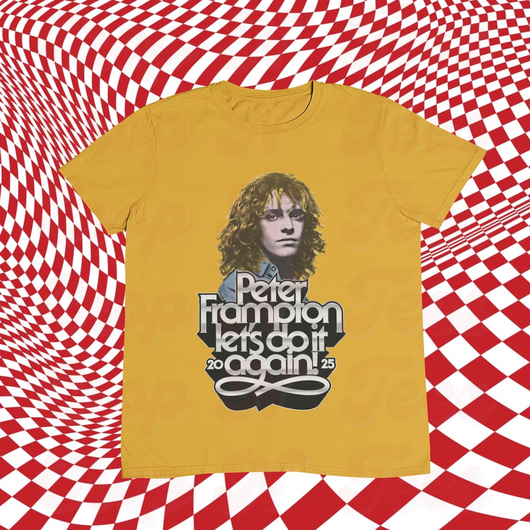Peter Frampton 2025 Music Tour Shirt, Unisex T Shirt, Y2K