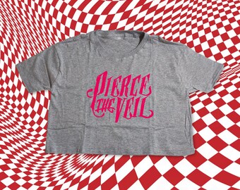 Pierce the Veil Retro Crop Top, Music Women Croptop