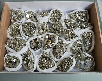 Flat Pyrite Octahedral