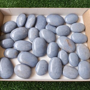 Lot 30 pcs Angelite Palm*