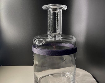 Recycled Bourbon Bottle into Vintage Style Candy Dish