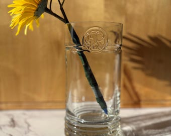 Frey Ranch Distillery Glass | Upcycled California Whiskey Bottle | Handcrafted Bar Décor | Unique Barware Gift