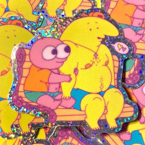 Charpim Glitter Sticker