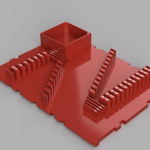 STL File - Packout Drawer Wrench Set Insert